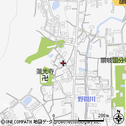 香川県高松市国分寺町国分1201周辺の地図