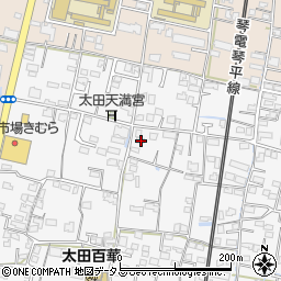 香川県高松市太田上町1176周辺の地図