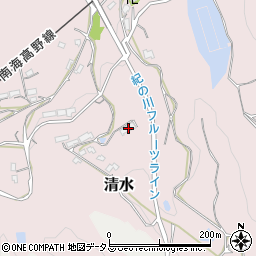 和歌山県橋本市清水758周辺の地図