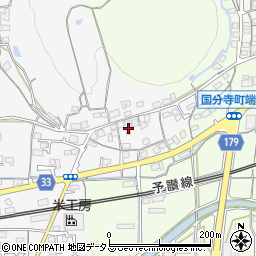 香川県高松市国分寺町国分18周辺の地図