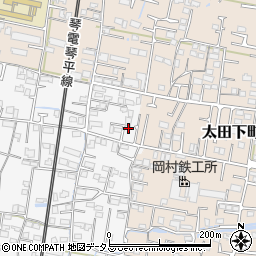 香川県高松市太田上町1297周辺の地図