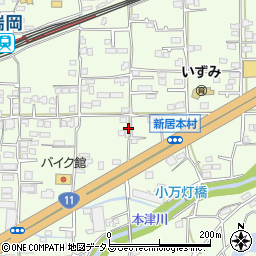 香川県高松市国分寺町新居370-5周辺の地図