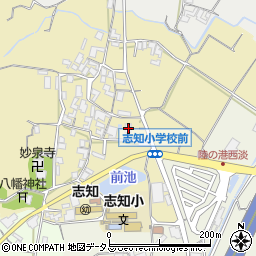 兵庫県南あわじ市志知南293周辺の地図