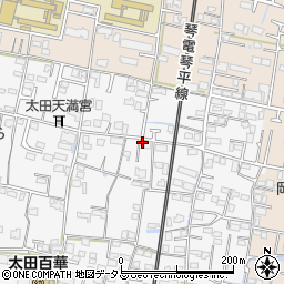 香川県高松市太田上町1227-2周辺の地図