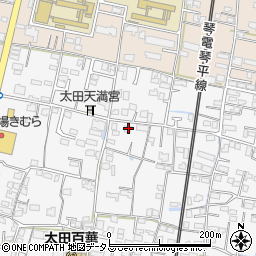 香川県高松市太田上町1156周辺の地図