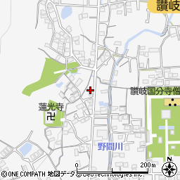 香川県高松市国分寺町国分1216周辺の地図