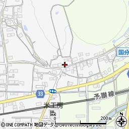 香川県高松市国分寺町国分2850周辺の地図