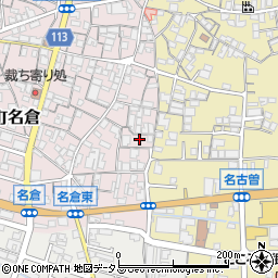 和歌山県橋本市高野口町名倉489周辺の地図