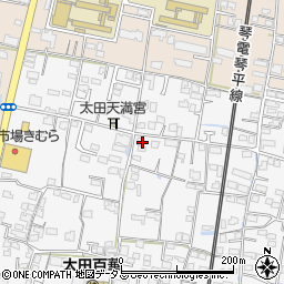 香川県高松市太田上町1175周辺の地図