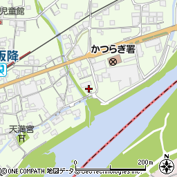 和歌山県伊都郡かつらぎ町中飯降1123周辺の地図