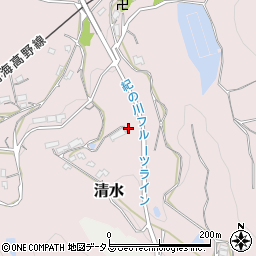 和歌山県橋本市清水789周辺の地図