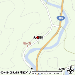 山口県山口市徳地野谷349-2周辺の地図