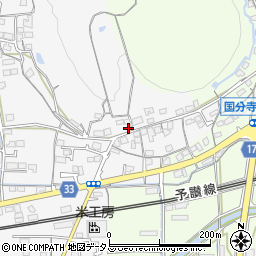 香川県高松市国分寺町国分2851周辺の地図