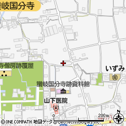 香川県高松市国分寺町国分2193周辺の地図