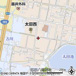 香川県高松市太田下町1978周辺の地図