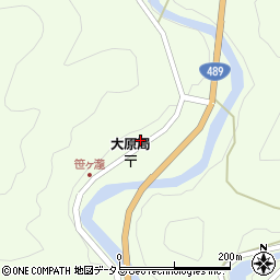 山口県山口市徳地野谷346周辺の地図