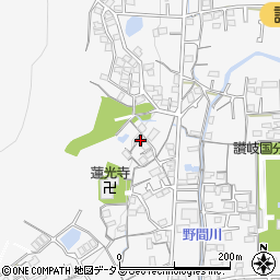 香川県高松市国分寺町国分1197周辺の地図