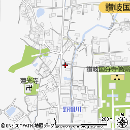香川県高松市国分寺町国分1212周辺の地図