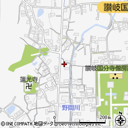 香川県高松市国分寺町国分1212周辺の地図