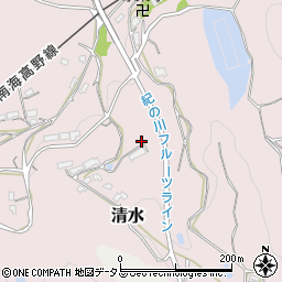 和歌山県橋本市清水762周辺の地図