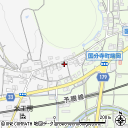 香川県高松市国分寺町国分9周辺の地図