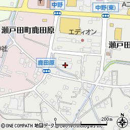 内海造船株式会社　本社・瀬戸田工場中野寮周辺の地図