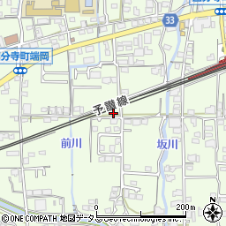 香川県高松市国分寺町新居1664-1周辺の地図