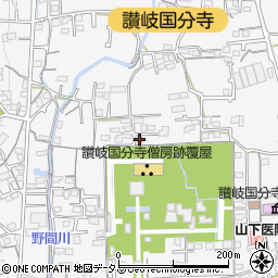 香川県高松市国分寺町国分2090周辺の地図