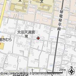 香川県高松市太田上町1155周辺の地図