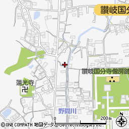 香川県高松市国分寺町国分1221周辺の地図