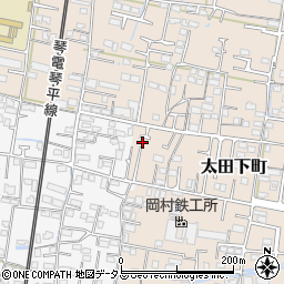 香川県高松市太田下町1704周辺の地図