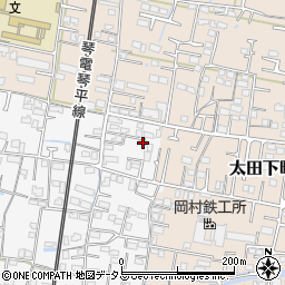 香川県高松市太田上町1293周辺の地図