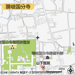 香川県高松市国分寺町国分2142周辺の地図
