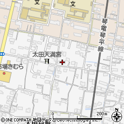 香川県高松市太田上町1152周辺の地図