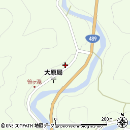 山口県山口市徳地野谷323周辺の地図