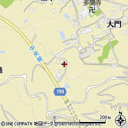 香川県綾歌郡宇多津町大門1339-5周辺の地図