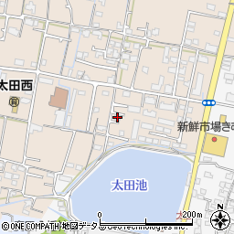 香川県高松市太田下町1952-8周辺の地図