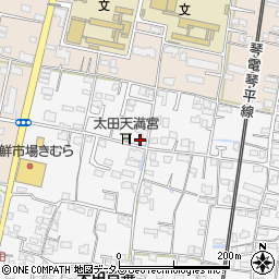 香川県高松市太田上町1141周辺の地図