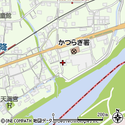 和歌山県伊都郡かつらぎ町中飯降1133周辺の地図