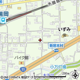 香川県高松市国分寺町新居368周辺の地図