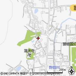 香川県高松市国分寺町国分1233周辺の地図