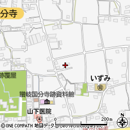 香川県高松市国分寺町国分2369-5周辺の地図