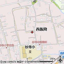 和歌山県伊都郡かつらぎ町西飯降49-1周辺の地図