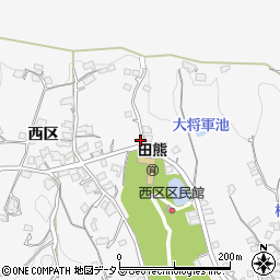 三角寺周辺の地図