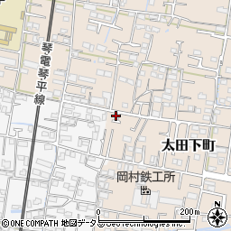 香川県高松市太田下町1705周辺の地図