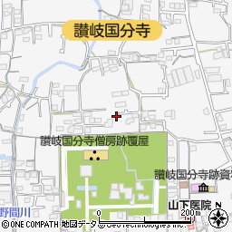 香川県高松市国分寺町国分2092-10周辺の地図