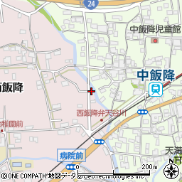 和歌山県伊都郡かつらぎ町西飯降110周辺の地図