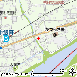 和歌山県伊都郡かつらぎ町中飯降1119周辺の地図