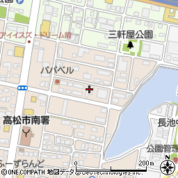 株式会社田窪工業所　高松営業所周辺の地図