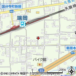 香川県高松市国分寺町新居429-2周辺の地図